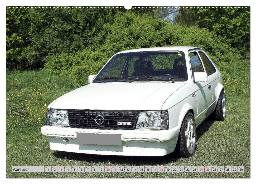 Opel Oldtimer mit dem Blitz (CALVENDO Premium Wandkalender 2027)