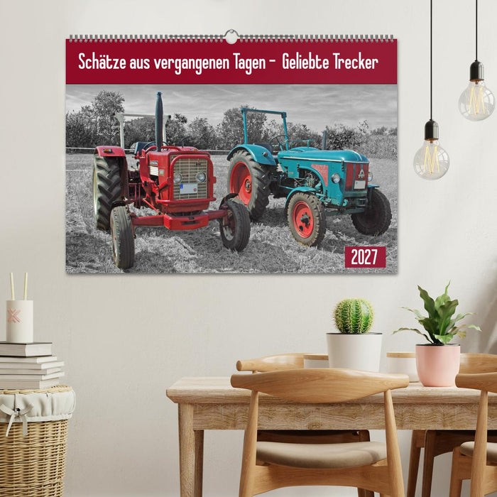 Schätze aus vergangenen Tagen - geliebte Trecker (CALVENDO Wandkalender 2027)