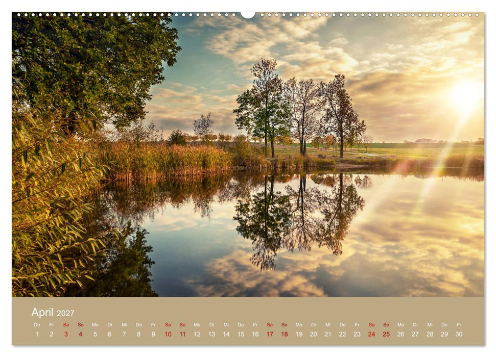 Sommerlichter - Stimmungsvolle Landschaftsbilder (CALVENDO Wandkalender 2027)
