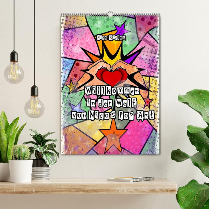 Willkommen in der Welt von Nico´s Pop Art (CALVENDO Wandkalender 2027)
