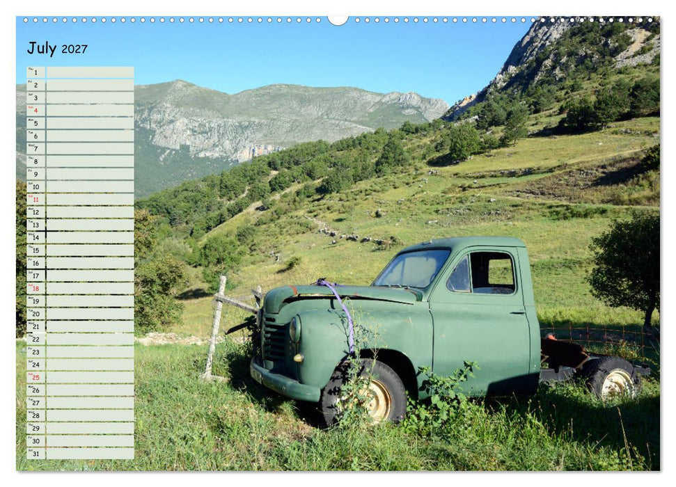 Abandoned Provence (CALVENDO Premium-Calendar 2027)