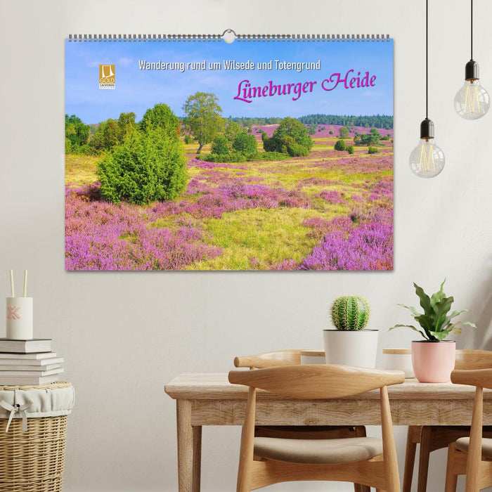 Lüneburger Heide - Wanderung rund um Wilsede und Totengrund (CALVENDO Wandkalender 2027)