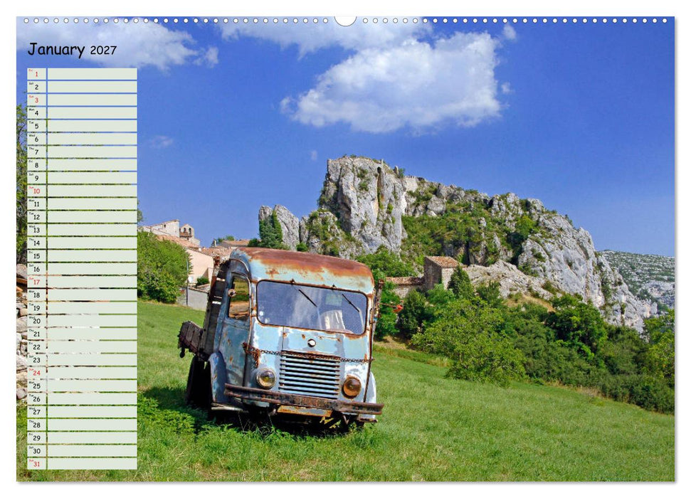 Abandoned Provence (CALVENDO Monthly Calendar 2027)