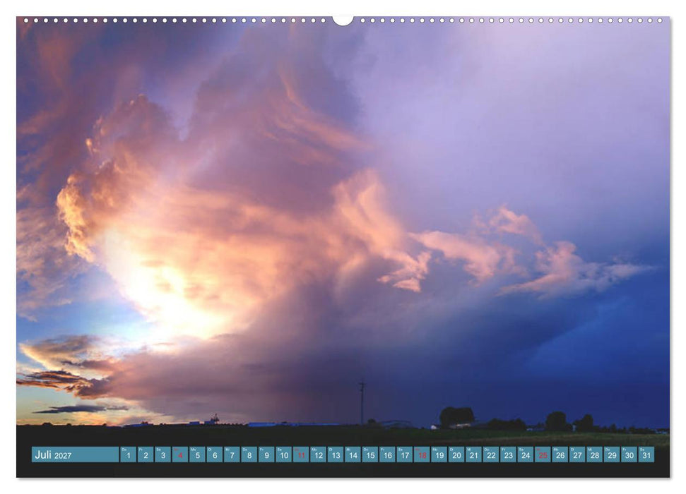 Fantastische Wetterfotos (CALVENDO Premium Wandkalender 2027)