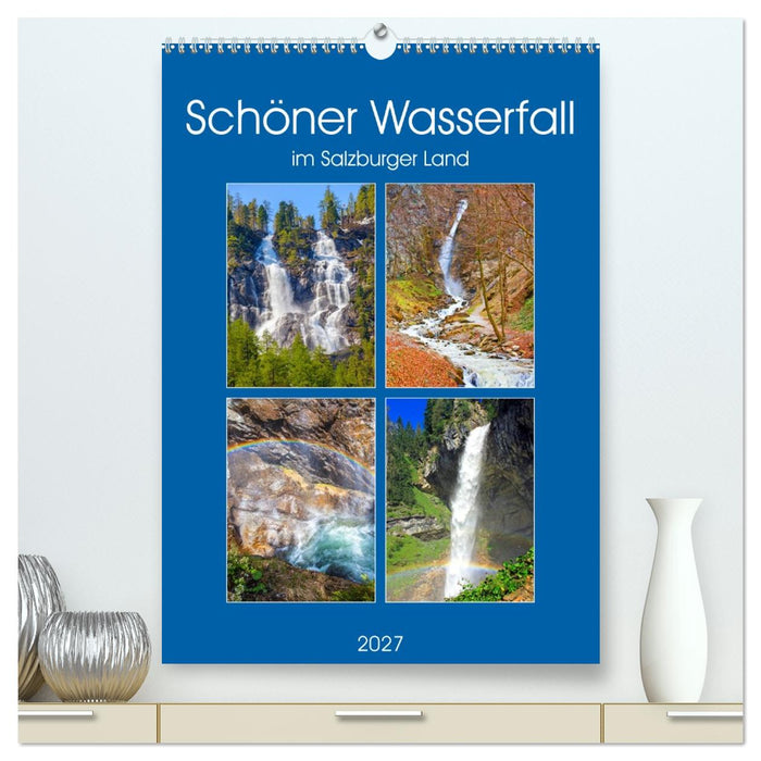 Schöner Wasserfall (CALVENDO Premium Wandkalender 2027)
