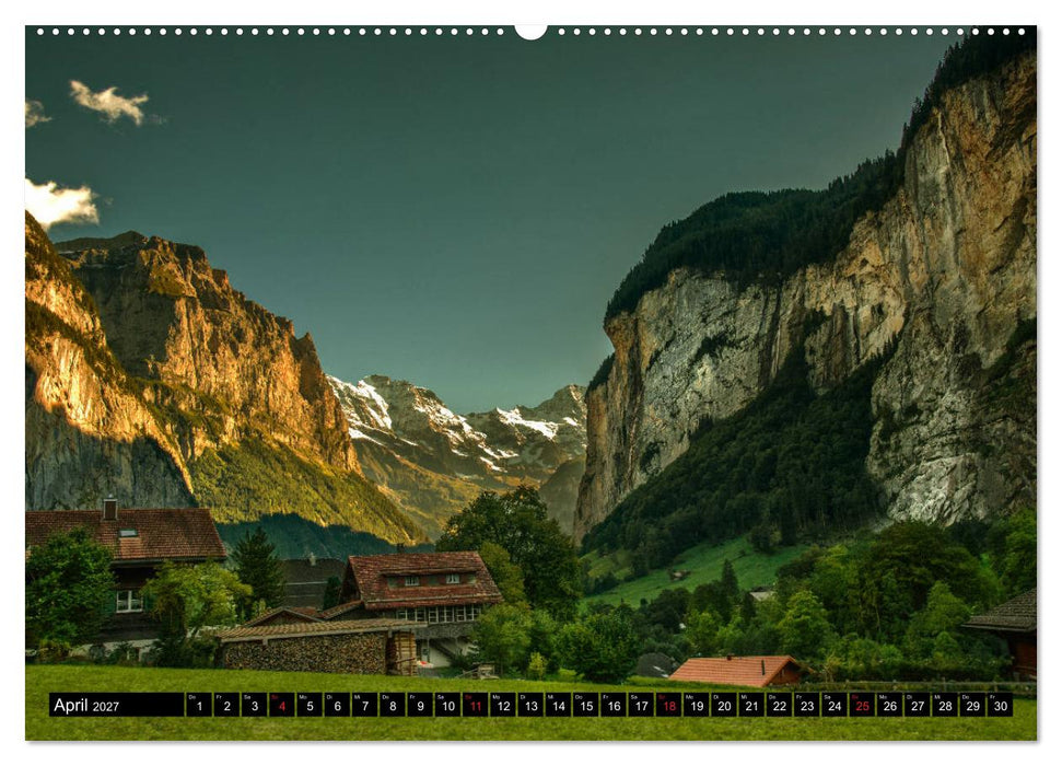 Schweizer Schönheiten (CALVENDO Wandkalender 2027)