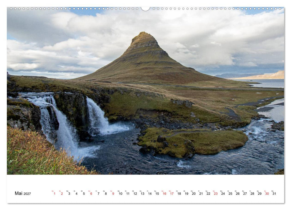 ISLAND Atemberaubende Natur aus Feuer und Eis (CALVENDO Premium Wandkalender 2027)