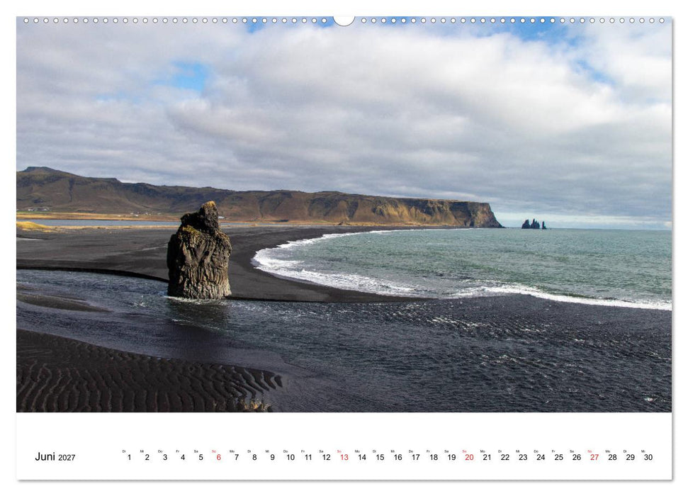 ISLAND Atemberaubende Natur aus Feuer und Eis (CALVENDO Premium Wandkalender 2027)