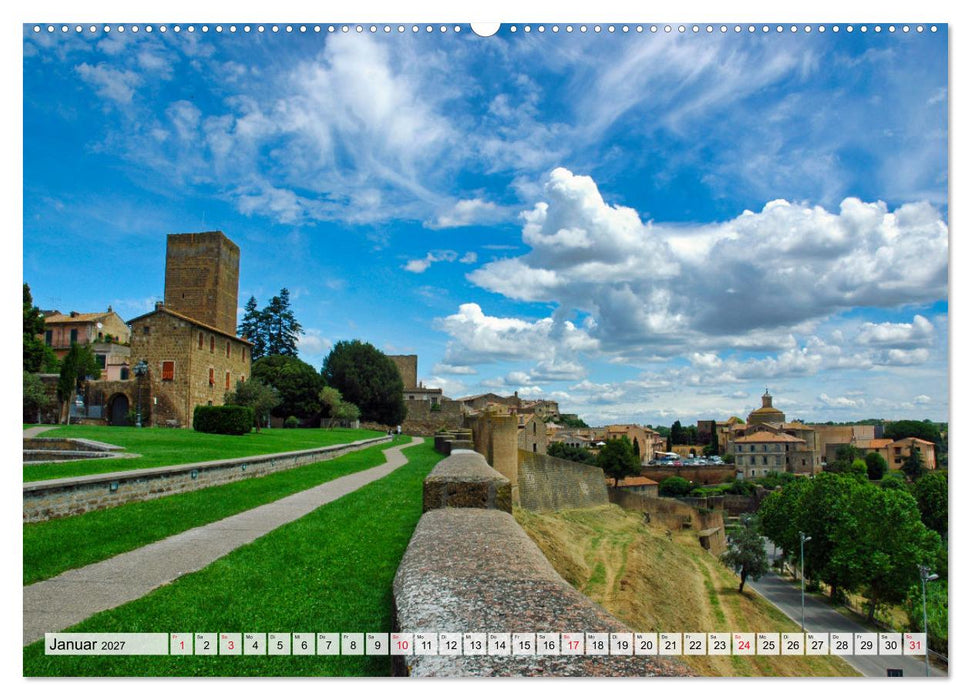 Bolsenasee Smaragd im Latium (CALVENDO Wandkalender 2027)
