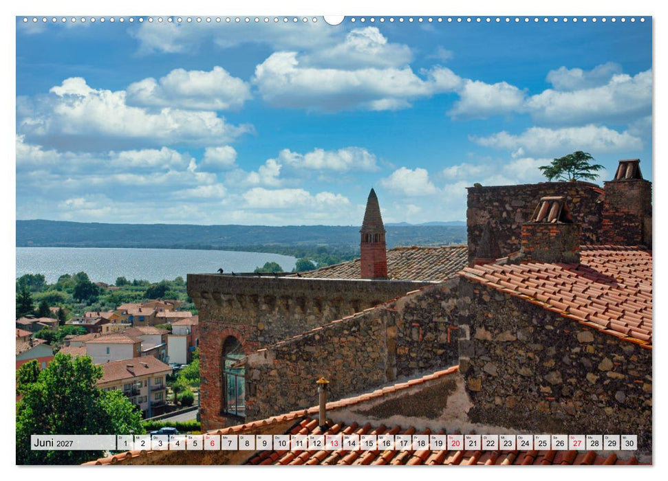 Bolsenasee Smaragd im Latium (CALVENDO Wandkalender 2027)