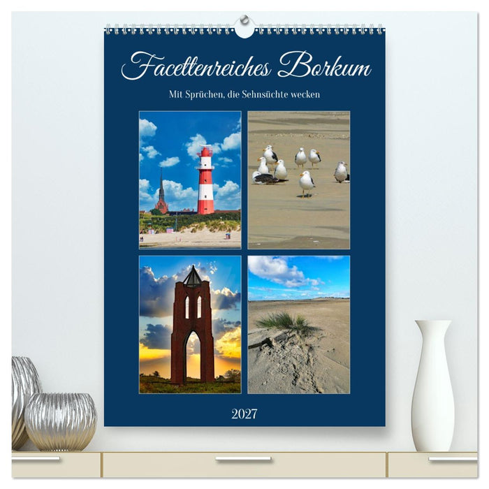 Facettenreiches Borkum (CALVENDO Premium Wandkalender 2027)