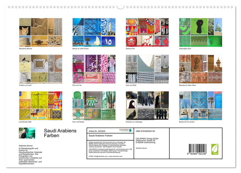Saudi Arabiens Farben (CALVENDO Premium Wandkalender 2027)