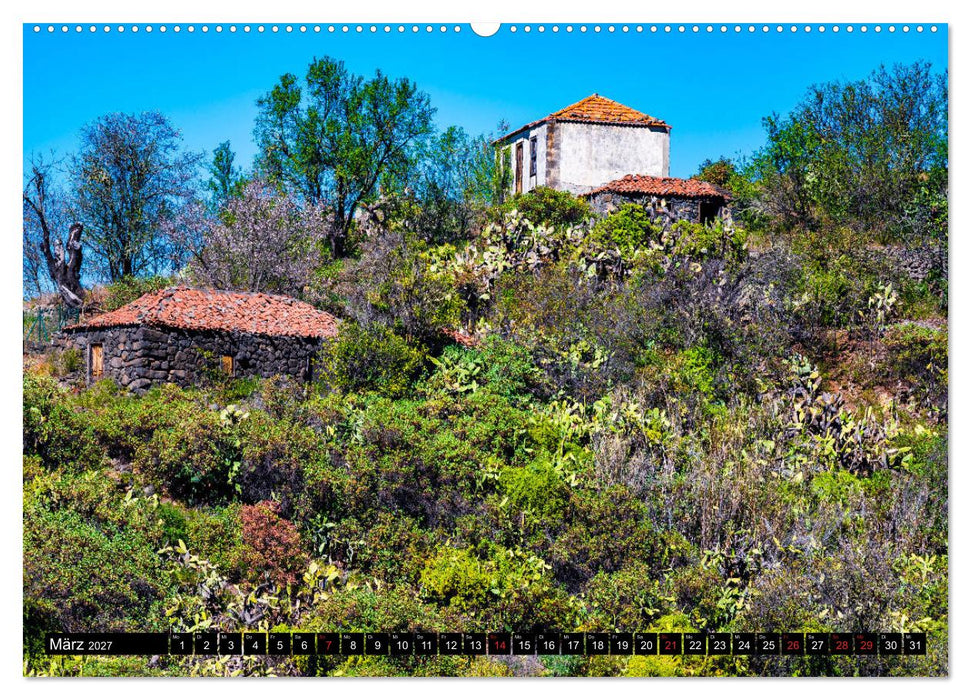 La Palma - Landschaften und Meer (CALVENDO Premium Wandkalender 2027)
