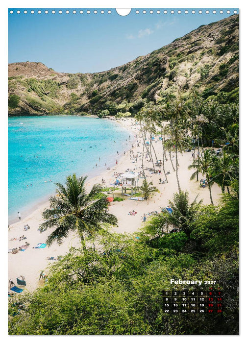 Beautiful Hawaii (CALVENDO Monthly Calendar 2027)