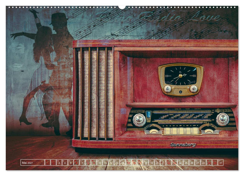 Lebensfreude Radio (CALVENDO Premium Wandkalender 2027)
