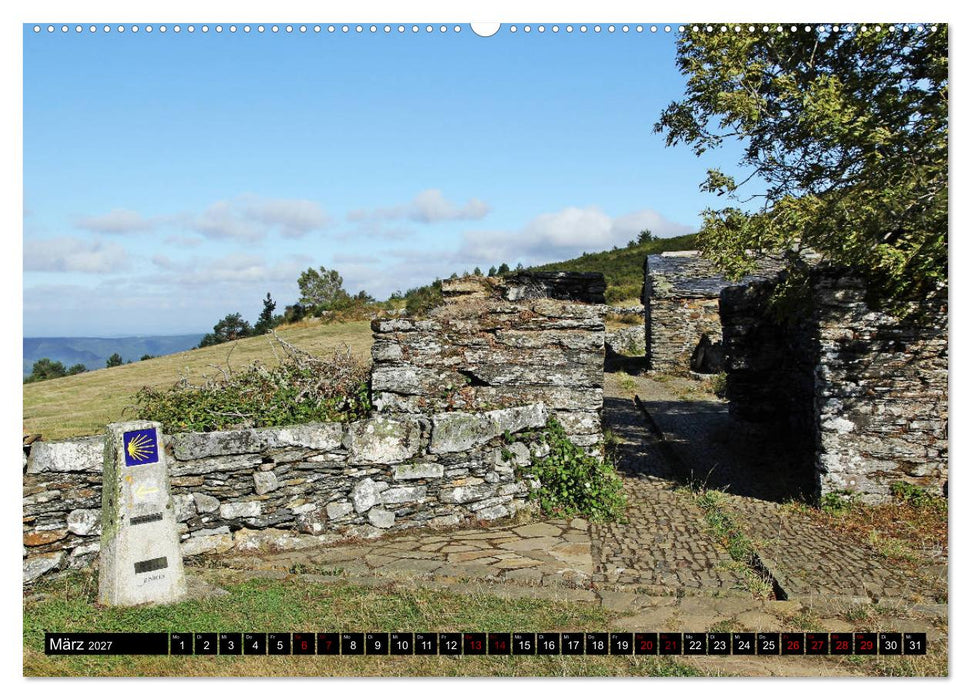 Auf dem Camino Primitivo (CALVENDO Wandkalender 2027)