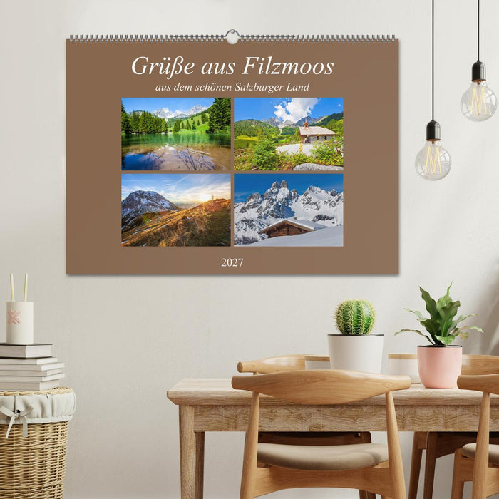 Grüße aus Filzmoos (CALVENDO Wandkalender 2027)