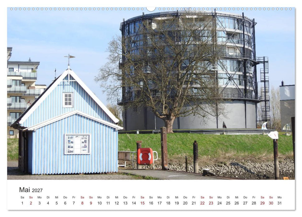 Im Herzen von Stade (CALVENDO Premium Wandkalender 2027)