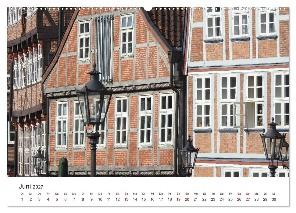 Im Herzen von Stade (CALVENDO Premium Wandkalender 2027)