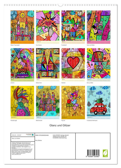 Glanz und Glitzer (CALVENDO Premium Wandkalender 2027)