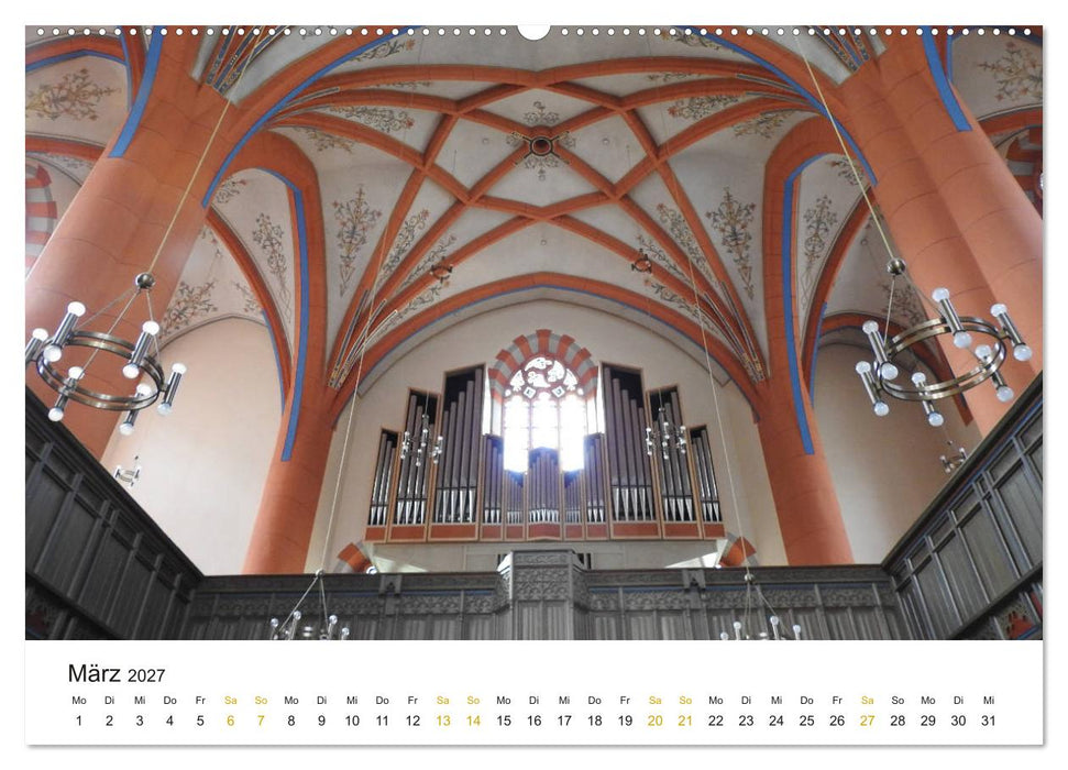 Fantastische Welt der Orgeln (CALVENDO Wandkalender 2027)