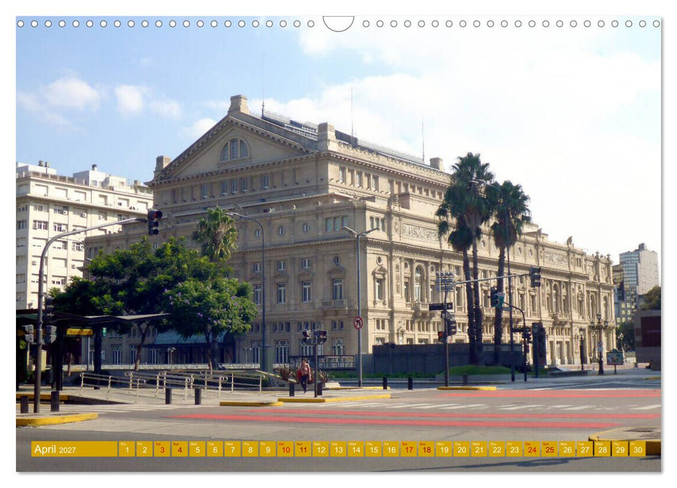 Buenos Aires - Capital on the Rio de la Plata (CALVENDO Monthly Calendar 2027)