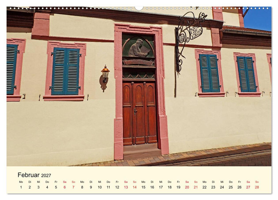 Schönes Alzey - Fachwerk, Wein und Rossmarktplatz (CALVENDO Wandkalender 2027)