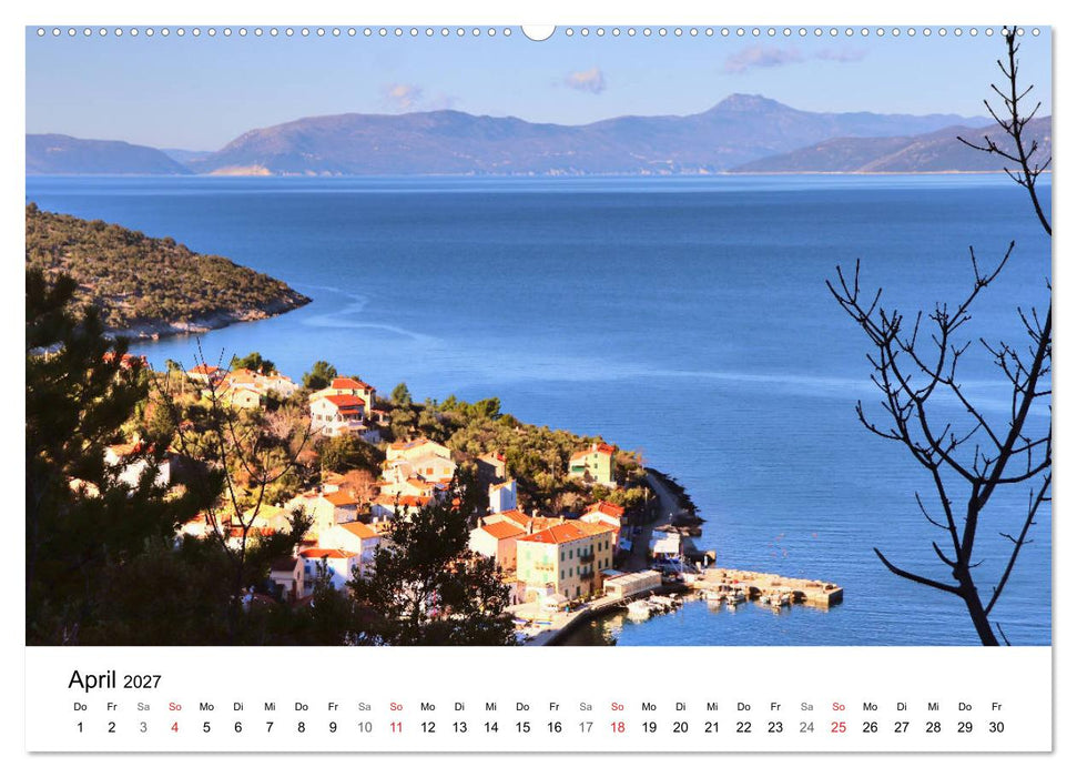 Kroatiens Inselzauber, Cres (CALVENDO Wandkalender 2027)
