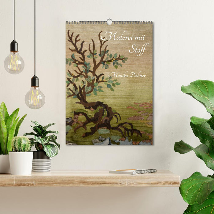 Malerei mit Stoff (CALVENDO Wandkalender 2027)
