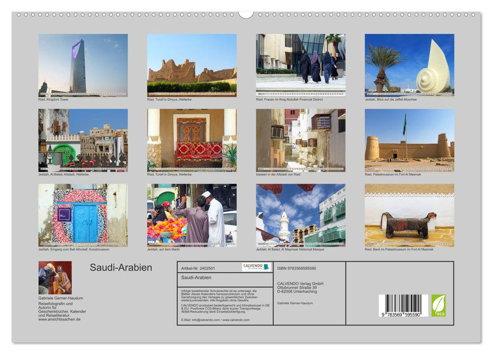 Saudi-Arabien (CALVENDO Wandkalender 2027)