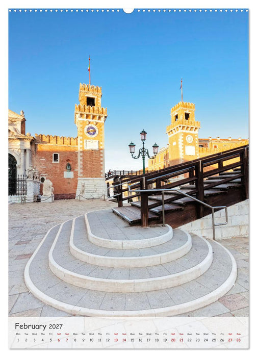 Venice and Burano, Between canals and vibrant facades (CALVENDO Premium-Calendar 2027)