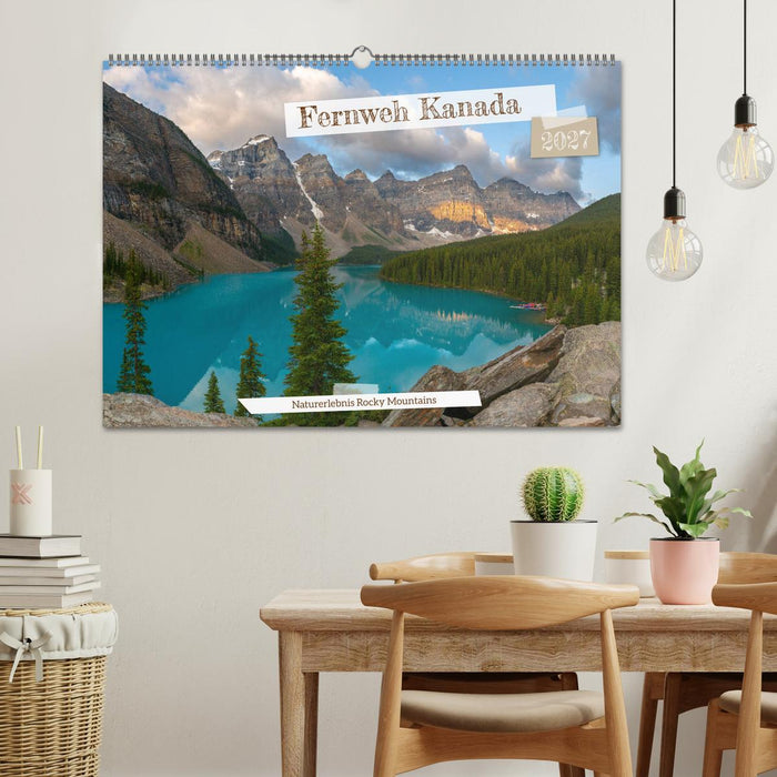 Fernweh Kanada - Naturerlebnis Rocky Mountains (CALVENDO Wandkalender 2027)