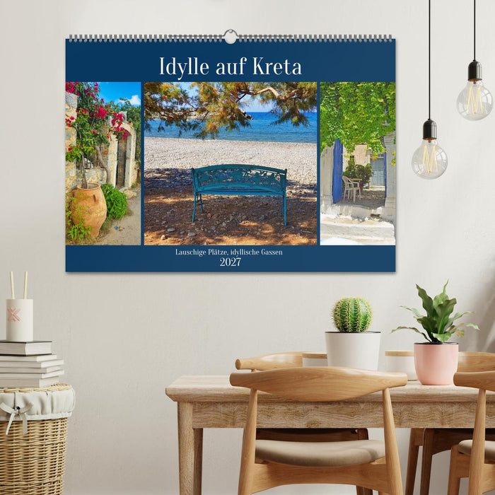 Idylle auf Kreta (CALVENDO Wandkalender 2027)