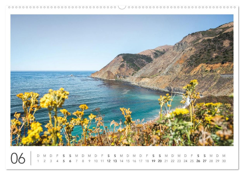 California Highway No. 1 - Die schönste Küstenstraße der USA (CALVENDO Premium Wandkalender 2027)