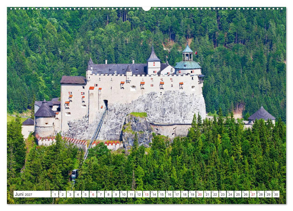 Die Festung Hohenwerfen (CALVENDO Premium Wandkalender 2027)