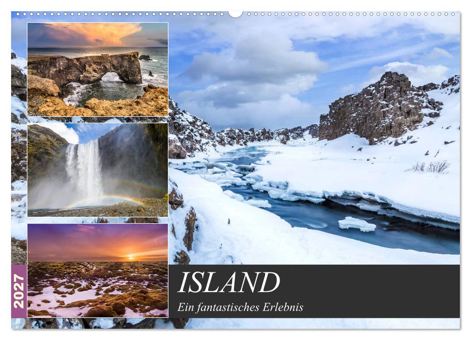 ISLAND Ein fantastisches Erlebnis (CALVENDO Wandkalender 2027)