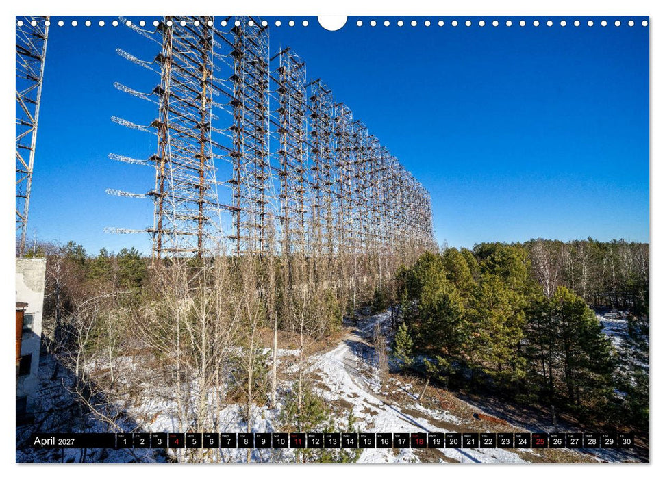 Chernobyl - The exclusion zone (CALVENDO Monthly Calendar 2027)