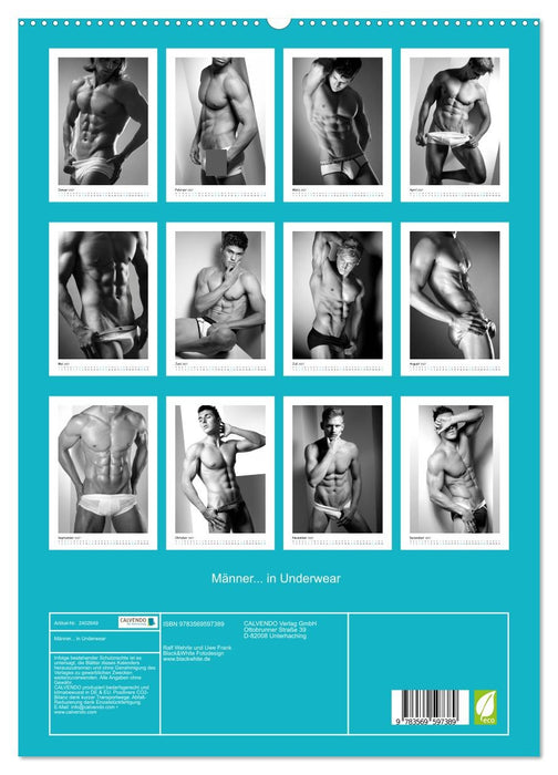 Männer... in Underwear (CALVENDO Premium Wandkalender 2027)