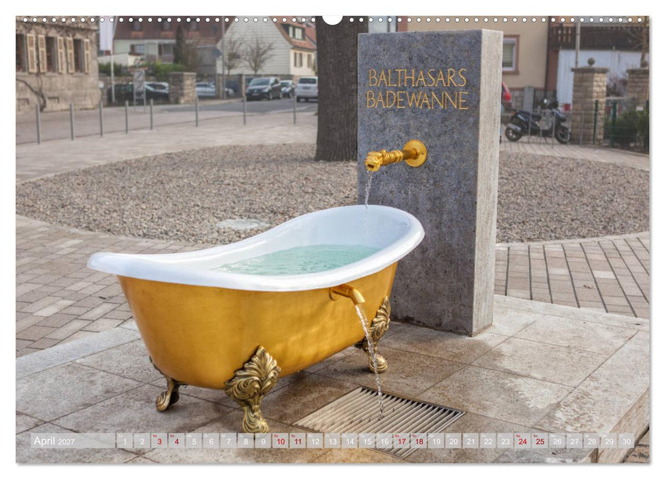 Ins Land der Franken fahren (CALVENDO Wandkalender 2027)