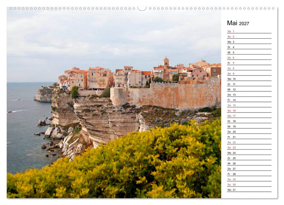 Wildromatisches Korsika (CALVENDO Premium Wandkalender 2027)