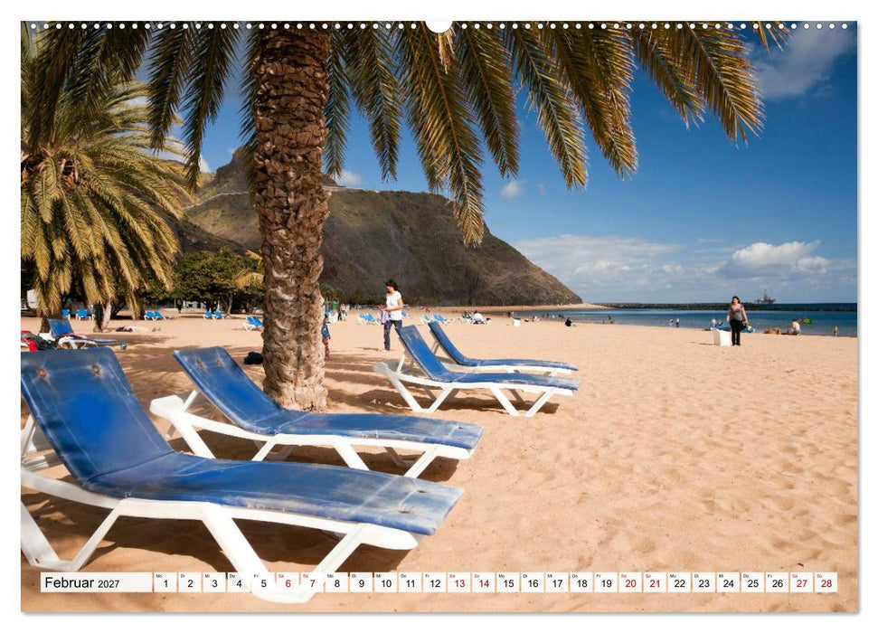 Die Traumstrände der Kanaren. (CALVENDO Wandkalender 2027)