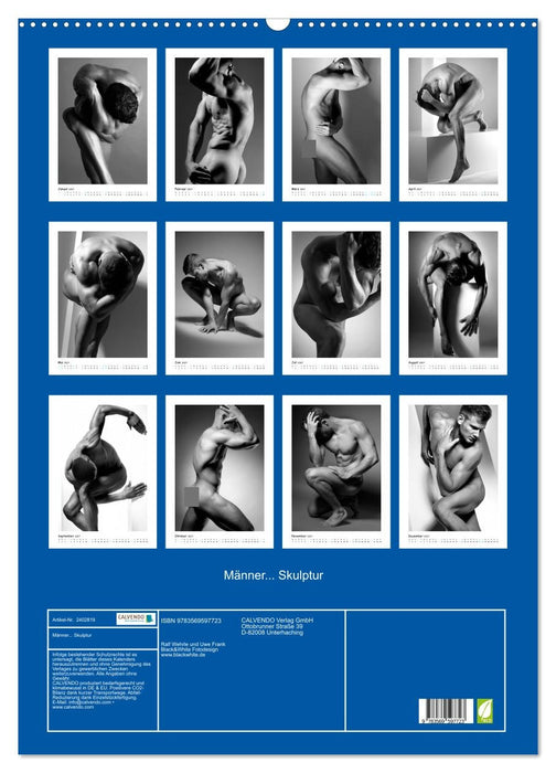Männer... Skulptur (CALVENDO Wandkalender 2027)