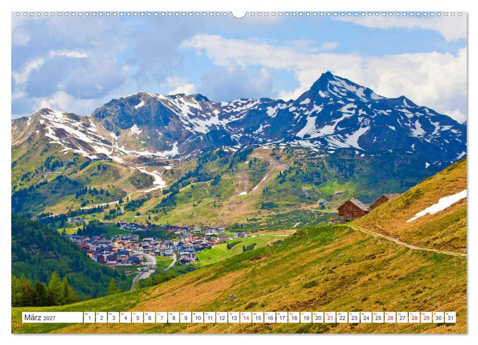 Tweng und Obertauern (CALVENDO Premium Wandkalender 2027)