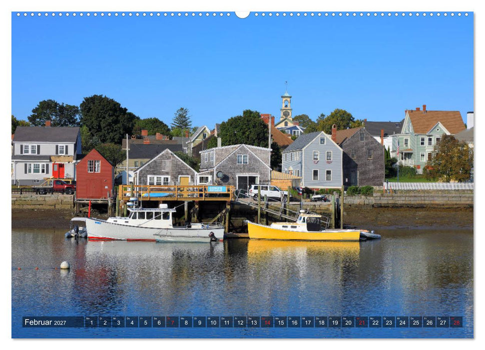 Neuengland - Von Rhode Island bis Maine (CALVENDO Premium Wandkalender 2027)