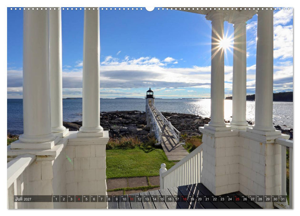 Neuengland - Von Rhode Island bis Maine (CALVENDO Premium Wandkalender 2027)