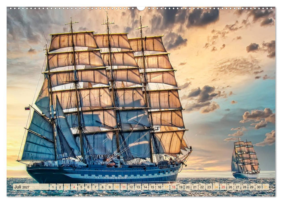 Maritime Welten (CALVENDO Premium Wandkalender 2027)