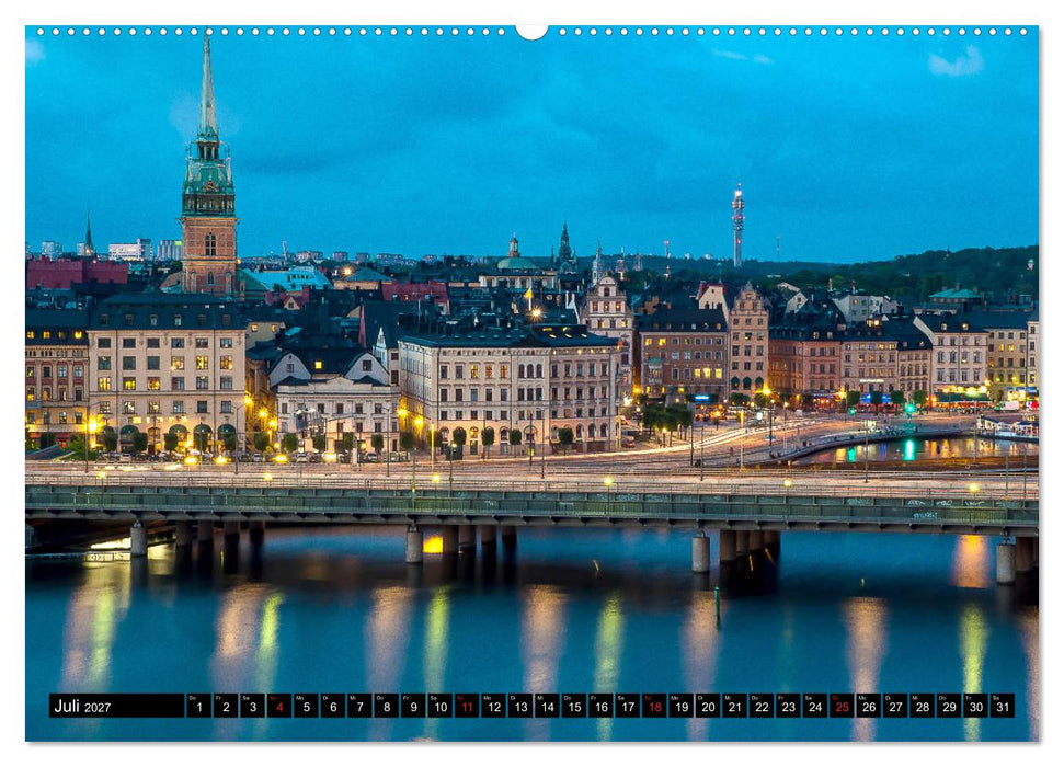 Metropolen rund um den Globus (CALVENDO Premium Wandkalender 2027)