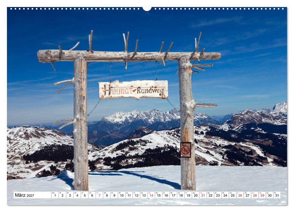 Pinzgauer Spaziergang (CALVENDO Wandkalender 2027)