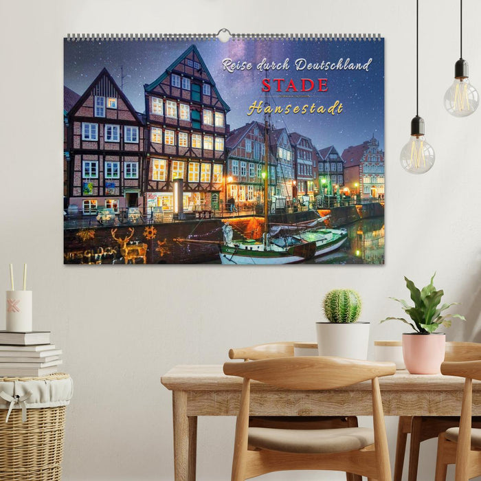 Reise durch Deutschland - Hansestadt Stade (CALVENDO Wandkalender 2027)