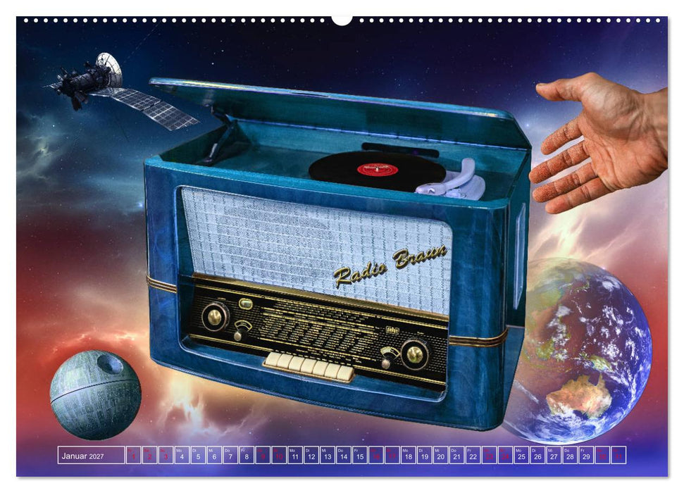 Lebensfreude Radio (CALVENDO Wandkalender 2027)
